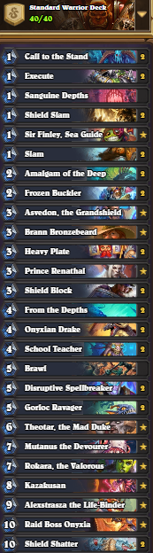 A Deck for every class ahead of March of the Lich King release